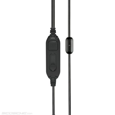 SCOSCHE IDR657mbk Premium Noise Isolation Earphones with Increased Dynamic Range