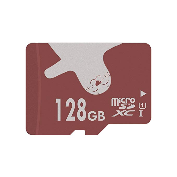 ALERTSEAL 128GB Micro SD Card U1 Class 10 Memory Card Plus SD Adapter microSDXC Card with 10-Year Warranty(U1 128GB)