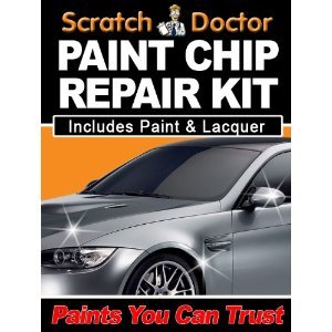 MERCEDES Paint Repair with CUBANITE SILVER DB 723 touch up paint.