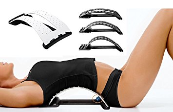 iRSE Magic Back Stretcher Lumbar Support Device for Upper and Lower Back Pain Relief – 3 Levels