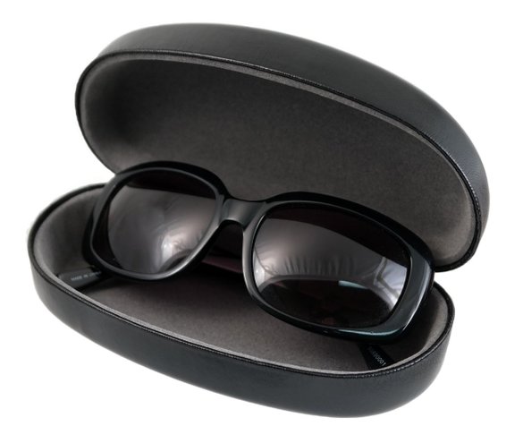 Best Value  Classic Sunglasses Case 100 Money Back Guarantee  Hard Metal  Large and Extra Large  for Men and Women  Clam-shell