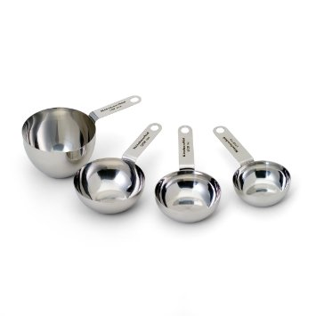 KitchenAid Gourmet Stainless Steel Measuring Cup, Set of 4