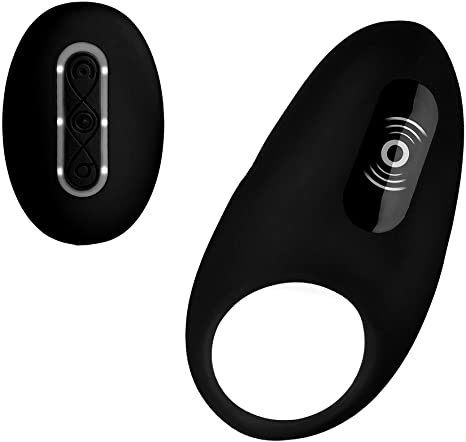 Lynx Silicone Vibrating Cock Ring W/Remote