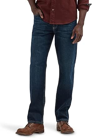 Wrangler Men's Free to stretch Relaxed Fit Jean