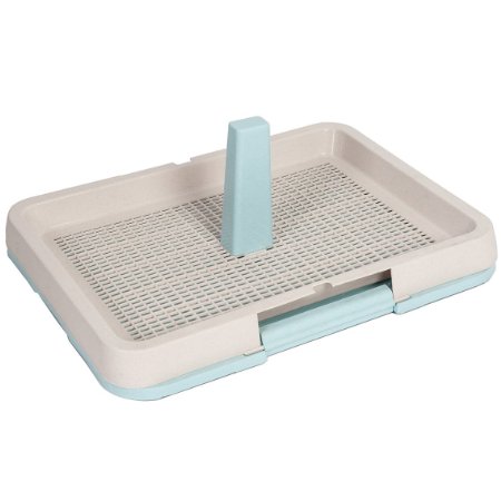 Favorite Dog Training Tray with Post, 2 Colors, 2 Sizes