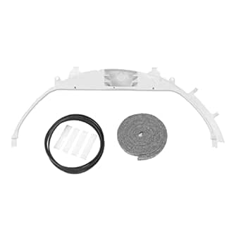 WE49X20697 Dryer Bearing Repair Kit for GE Dryers - Includes WE3M26 Top Front Bearing, WE9M30 Front Drum Felt, WE12M29 Drive Belt, WE1M1067 Bearing Slides, WE1M504 Glide Slides