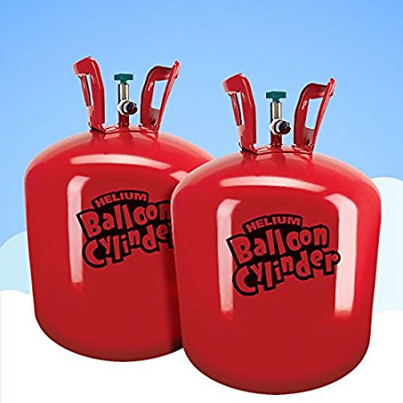 Helium Canister - For 60 Balloons, 2 x Gas Cylinders Super Saver Kit