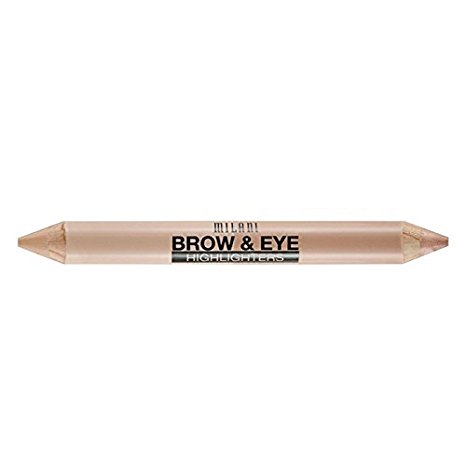 Milani Brow & Eye Highlighter, Matte Cream/Luminous Lift, 0.17 Ounce