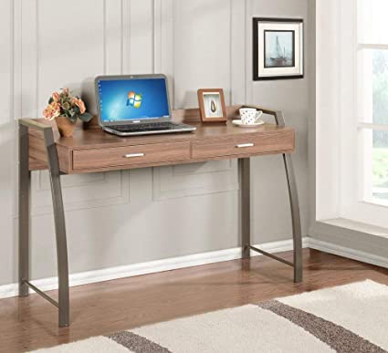 King's Brand Modern Design Home/Office Desk with Drawers