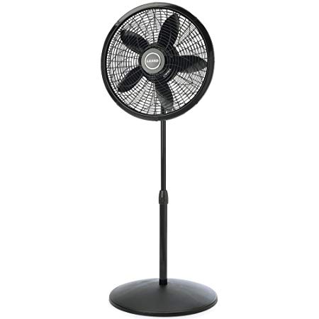 NEW 18" Pedestal Fan- Black (Indoor & Outdoor Living)