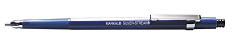 Markal 96107 Silver-Streak Round Metal Marker with 6 Refills