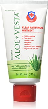 Aloe Vesta Clear Antifungal Ointment 5 oz Tube