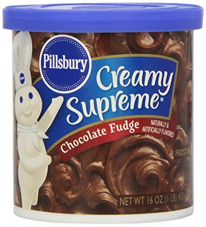 Pillsbury Creamy Supreme, Chocolate Fudge Frosting, 16 oz