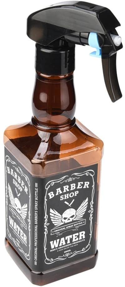 Fenleo 500ML Hairdressing Spray Bottle Salon Barber Hair Tools Water Sprayer (Brown)