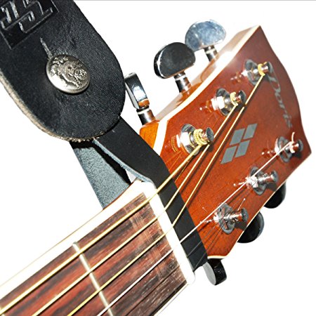 Fretfunk® Acoustic Guitar Strap Button (Black)