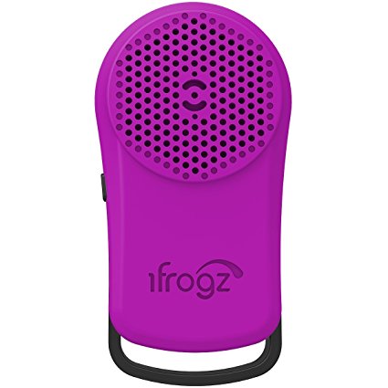 iFrogz Audio Tadpole wireless Bluetooth Speaker - Black/Purple