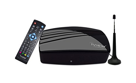 iView 3200STB-A HDTV DTV Digital Converter Box and Antenna with Media Player and Recording PVR Function
