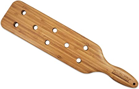 Bamboo Rug Paddle - 16" Paddle with Airflow Holes, Ultra Durable 1/2 Inch Thick with Sanded Edges and Holes