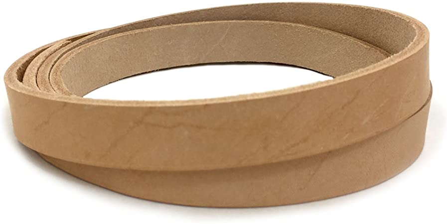 #2 Vegetable Tan Import Cowhide Leather Strip 8/9 oz (3/4"x50")