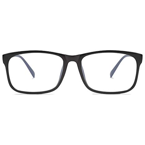 SOJOS Blue Light Blocking Glasses Square Eyeglasses Frame Anti Blue Ray Computer Game Glasses SJ5034