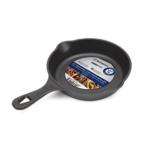 Westinghouse WFL650 Select Series Seasoned Cast Iron 6 1/2 Inch Skillet - Amazon Exclusive