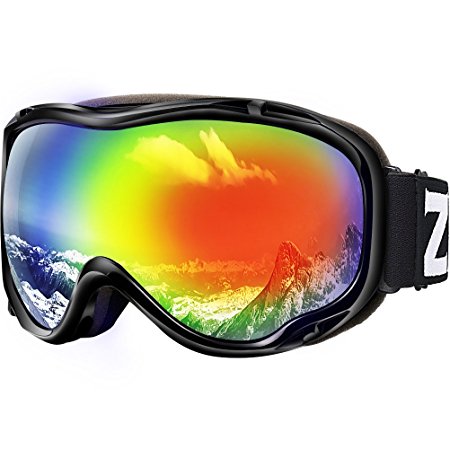 ZIONOR Lagopus Ski Snowboard Goggles UV Protection Anti-fog Snow Goggles for Men Women Youth