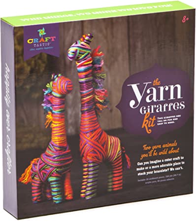 Craft-tastic Yarn Giraffes Kit(CT1687)