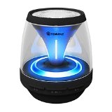 Bluetooth Speakers Eachine Vivid Jar Wireless Portable Speaker with LED Lights 4 Mode Lighting for Home Party  Beach  Picnic For Cellphones Tablets Computers Laptops Black Christmas Gift