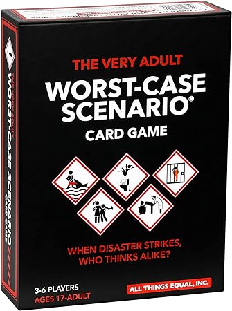 Moose games The Very Adult Worst-CASE Scenario Card Game - All New Party Game | 0% Trivia, 100% Humorous Fun
