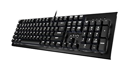 Azio Mk Hue Black USB Backlit Mechanical Keyboard (Outemu Brown) (MK-HUE-BK)