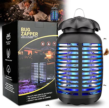 Protecker Electric Bug Zapper Mosquito Repellent Indoor,Mosquito, and Fly Trap Fly Zapper Outdoor Daytime Insect Catcher Killer, Quiet Best Eon Electric Plug-in Mosquito Killer,Outlet Large Area