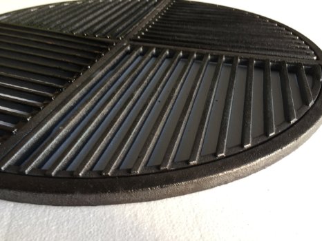 Cast Iron Grate Pre Seasoned Non Stick Cooking Surface Modular  Fits 225quot Grills