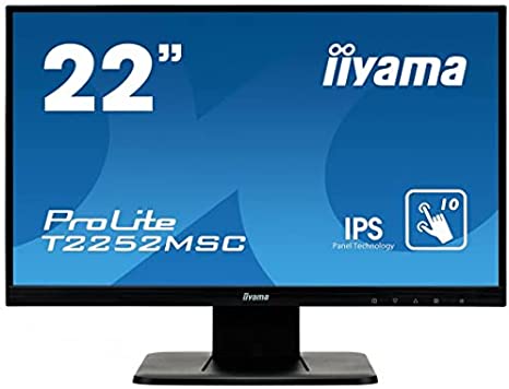 iiyama ProLite T2252MSC-B1 55.9 cm (22") LED LCD Touchscreen Monitor - 16:9 - 7 ms - Capacitive