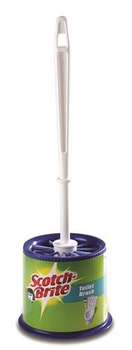 Scotch-Brite Round Toilet Brush with Holder