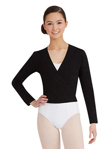 Capezio Women's Self Tie Wrap Top