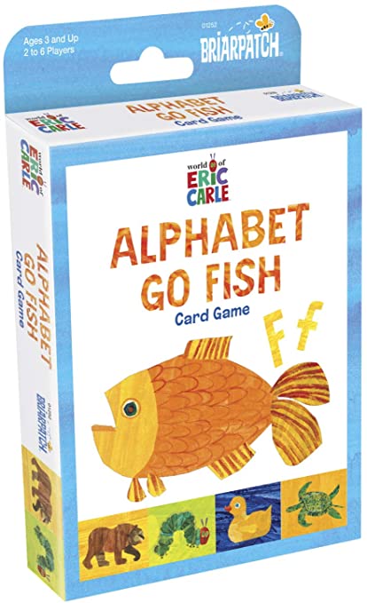 Briar Patch 1407 The World of Eric Carle Alphabet Go Fish, Card Game