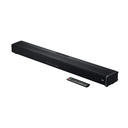 Portronics Sound Slick IV 120W Bluetooth Wireless Soundbar with Inbuilt Woofer, 3.5mm Aux in, USB Pen Drive Input, Optical Input Port, Loud & Clear Sound(Black)