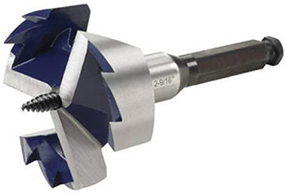 Irwin Industrial Tools 3046012 2-1/4-Inch 3-Cutter Self Feed Drill Bit