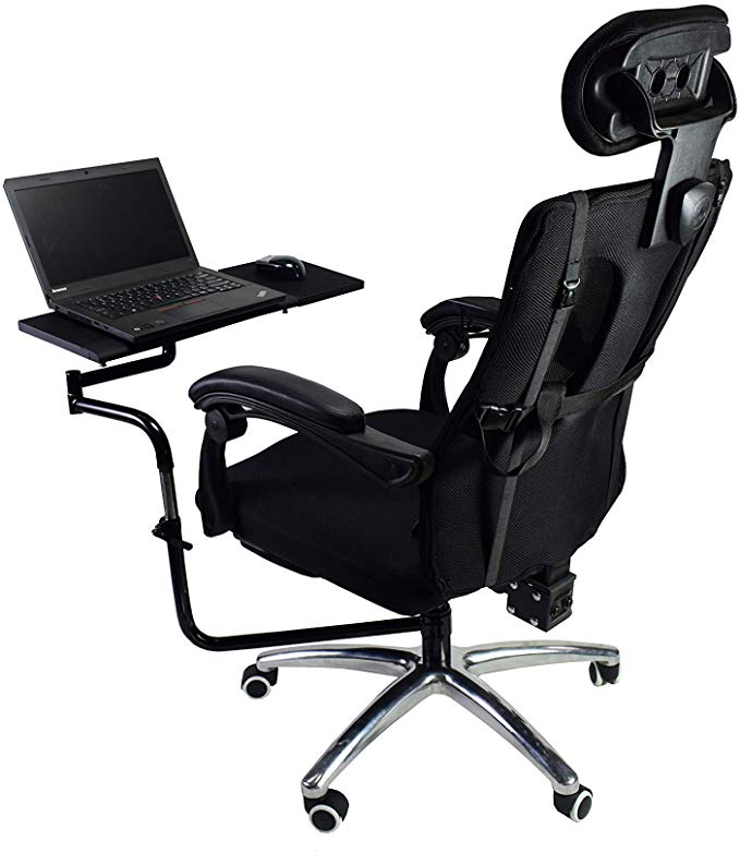 Magichold Ergonomic Keyboard/Laptop/Tablet/Mouse Stand Holder Mount for Workstation/Video Gaming/etc (Black)