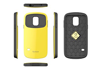iFace Revolution Galaxy S5 Case Cover / Dual Layer Bumper Protection - Original with 1 Year Warranty - Yellow