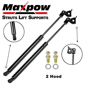 Maxpow 4551L 4551R Compatible With 1996-1997 Lexus LX450 1990-1997 Toyota Land Cruiser Front Hood Lift Support Struts