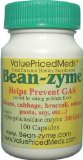 Bean-zyme Anti-Gas Digestive Aid 100 Capsules Food Enzyme Dietary Supplement