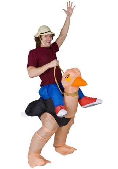 Gemmy - Illusion Ollie Ostrich Adult Costume