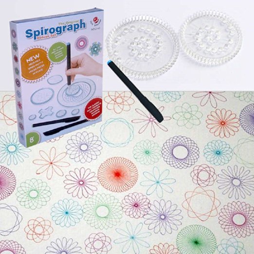 Spirograph Deluxe Design Set educational toys Spirograph Drawing toys set For Adults and Kids