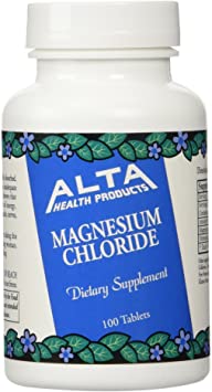 Alta Health Alta health Magnesium Chloride 100 (Pack of 2), 100 Count