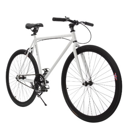 Ancheer Fashion Fixed Gear Bike 26 inch Tire Single-Speed Commuter Bike