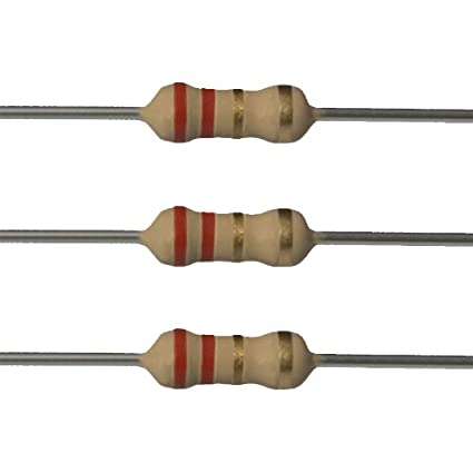 E-Projects 100EP5122R20 2.2 Ohm Resistors, 1/2 W, 5% (Pack of 100)