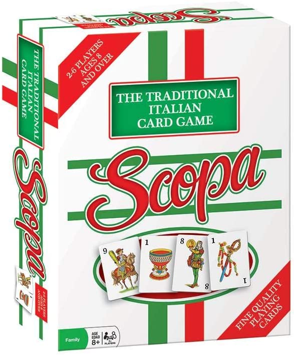 Outset Media Scopa Traditional Italian Card Game