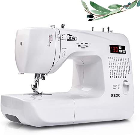 Uten Computerised Sewing Machine Embroidery Quilting Machine 60 Stitches for Beginners