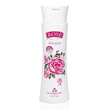 ROSE Body Lotion- with natural rose oil, 7 oz, 200 ml